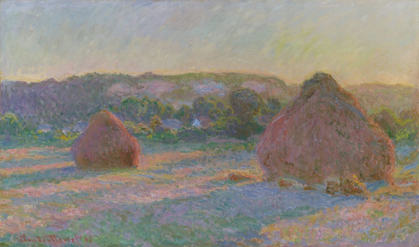 Claude Monet, Stacks of Wheat (End of Summer)